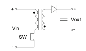 Typical Flyback Converter Circuit DiagramTypical Flyback Converter Circuit Diagram