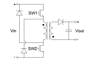 Typical 2-Switch Flyback Converter Circuit DiagramTypical 2-Switch Flyback Converter Circuit Diagram