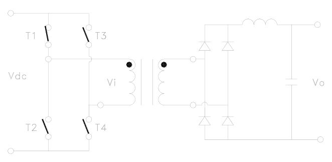 Figure 2. Full Bridge without Center Tap Figure 2. Full Bridge without Center Tap